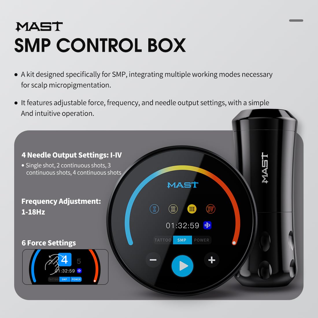 Amazon | MAST プロフェッショナルSMPマシンセット - 電磁式往復